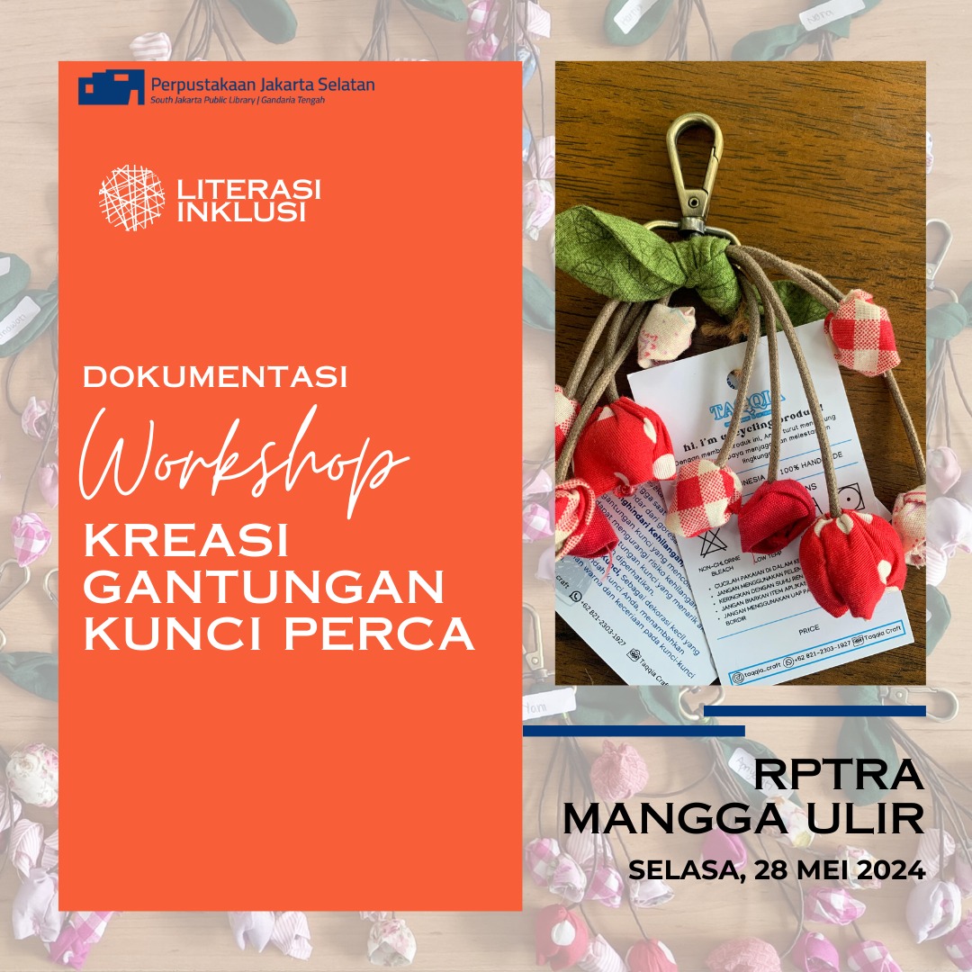 Workshop Kreasi Gantungan Kunci Perca